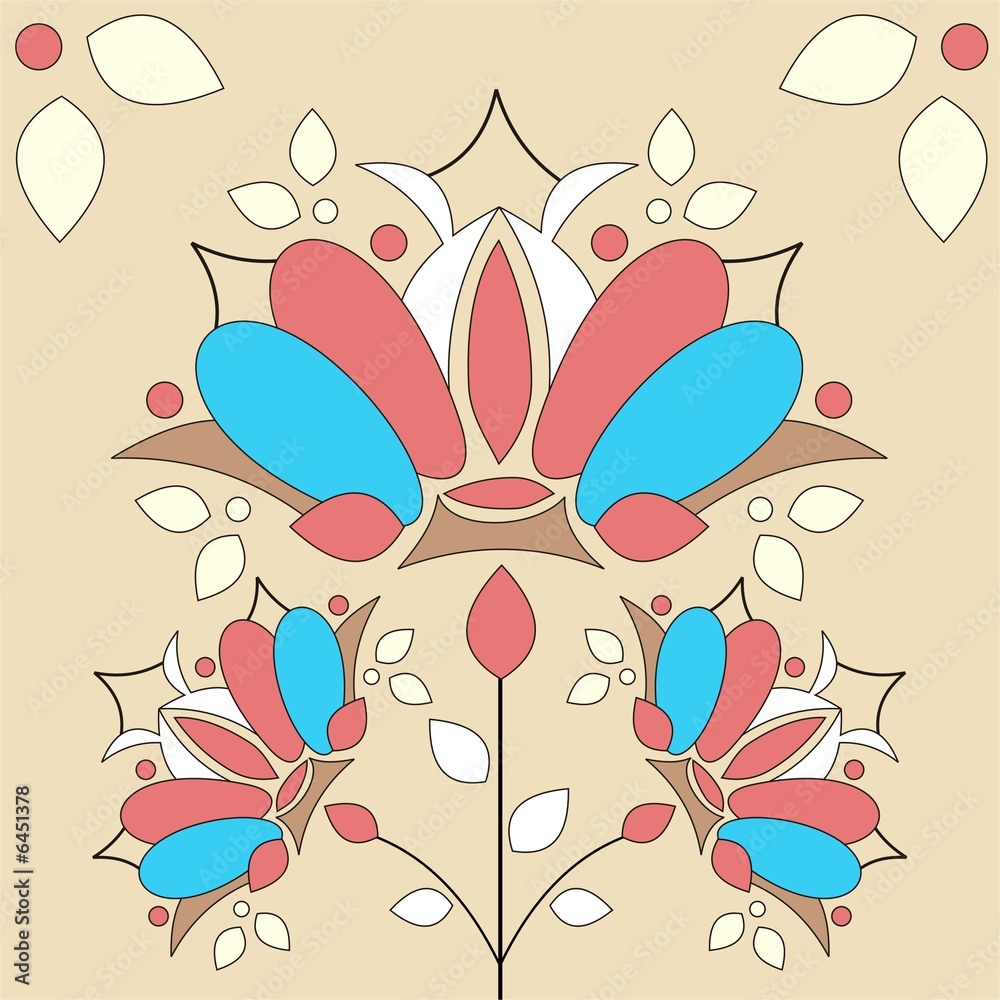Abstract flowers Abstract flowers