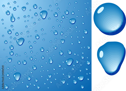 Wet surface. 