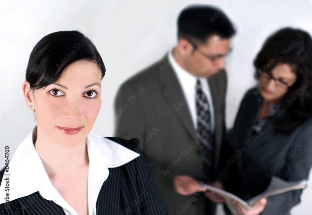 Business woman at the office Business woman at the office