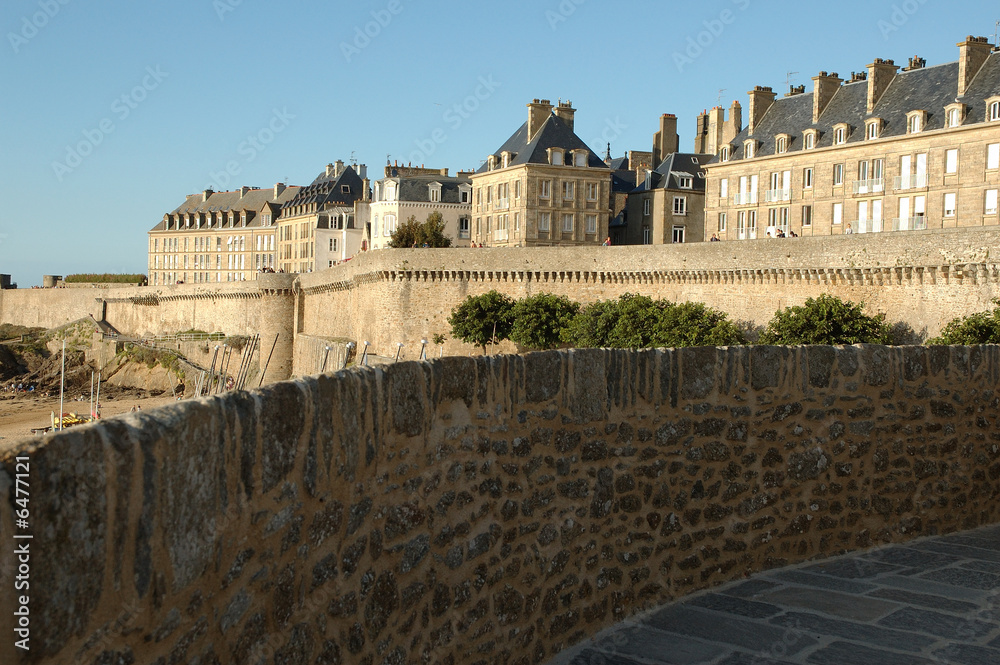Obraz premium SAINT MALO CITTA' VECCHIA