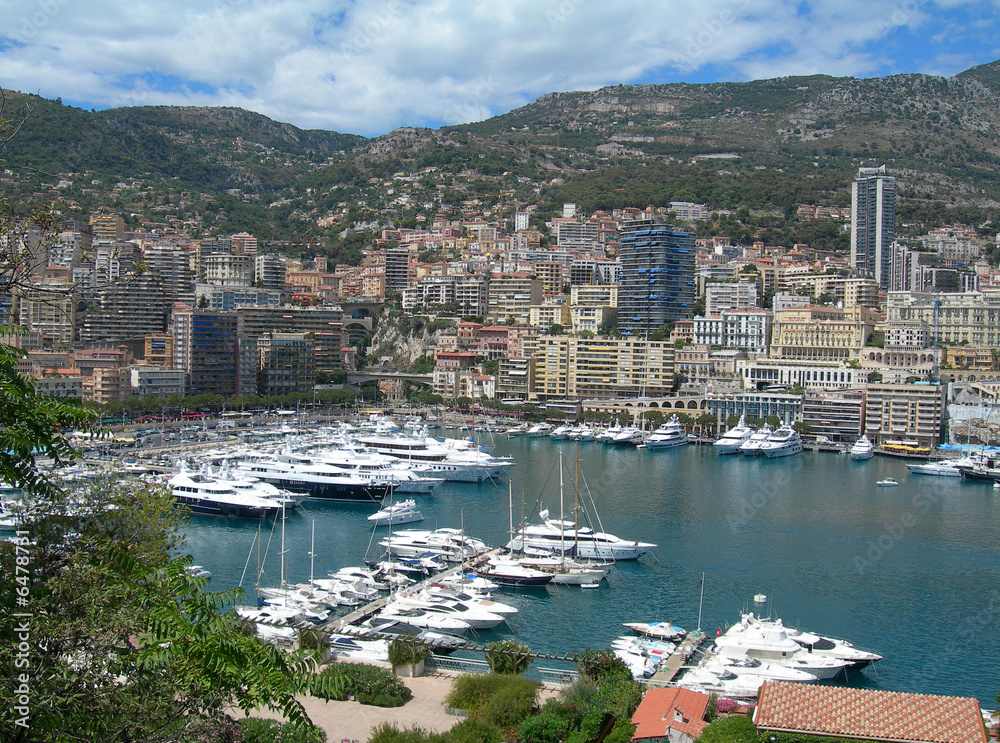 Monte-Carlo harbor, Monaco