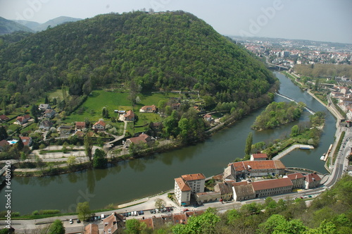vue du fort de besancon