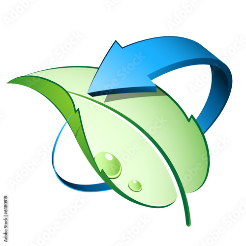feuille recyclage