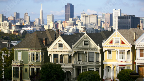 Most famous view of San Francisco