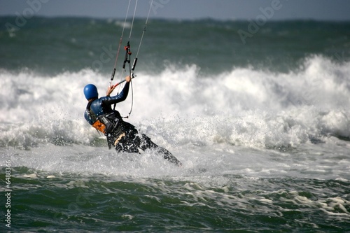 départ kitesurf © Stephane Bonnel