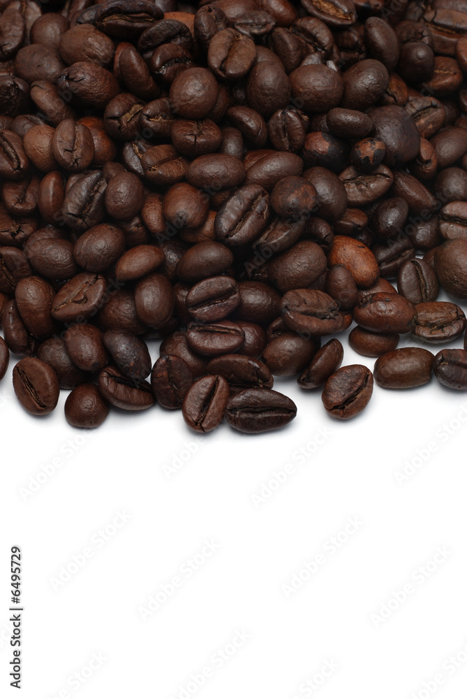 Obraz premium Coffee beans background