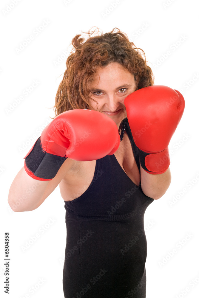 woman boxing woman boxing