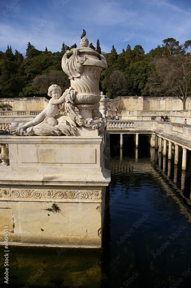 Fototapeta premium jardins de la fontaine à nîmes