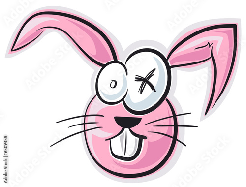 Crazy pink Bunny