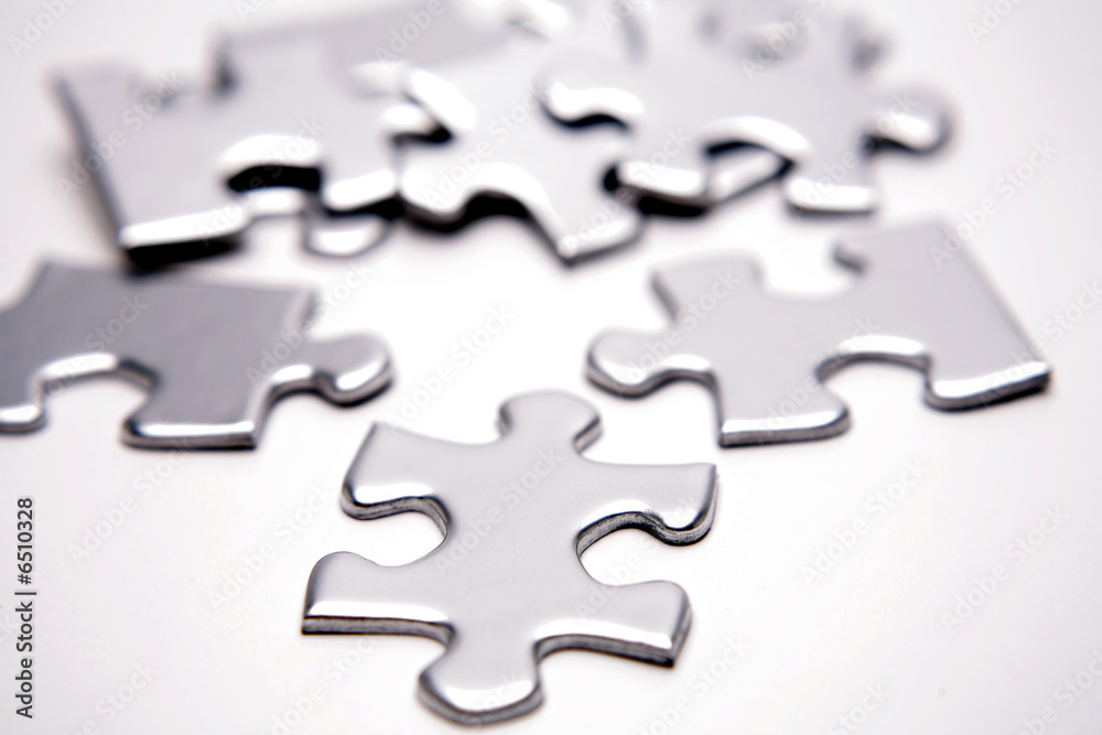 Obraz premium Jigsaw puzzle pieces