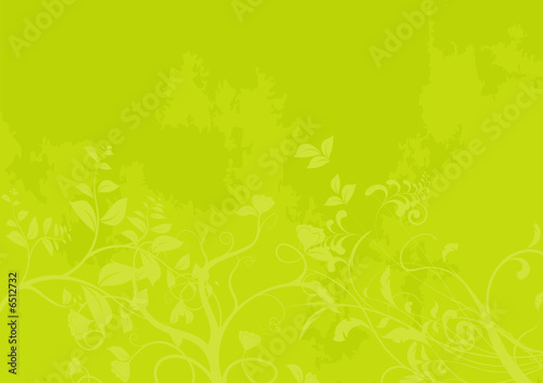 vecteur série - paysage vert d'été