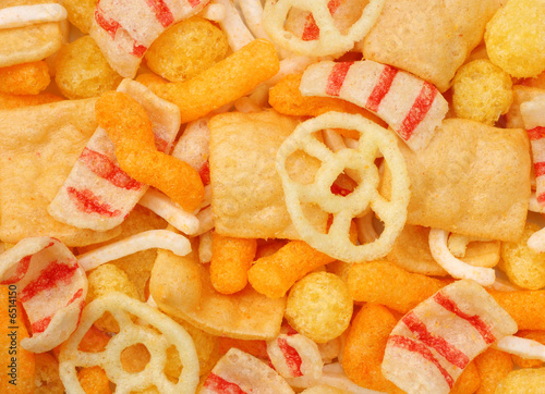 Assorted snacks