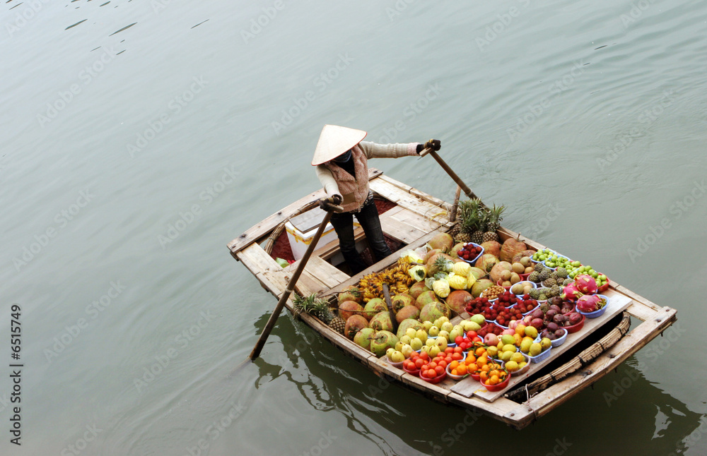 Floating market