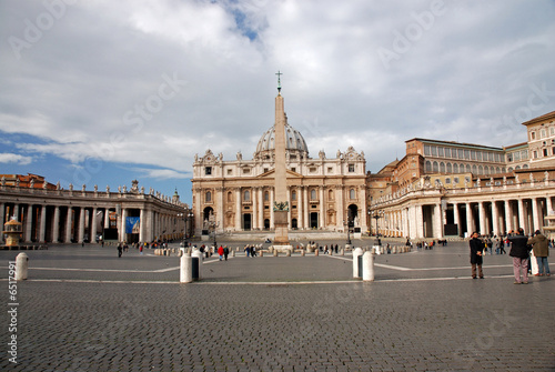 St.Peter Square, Vatican © forcdan