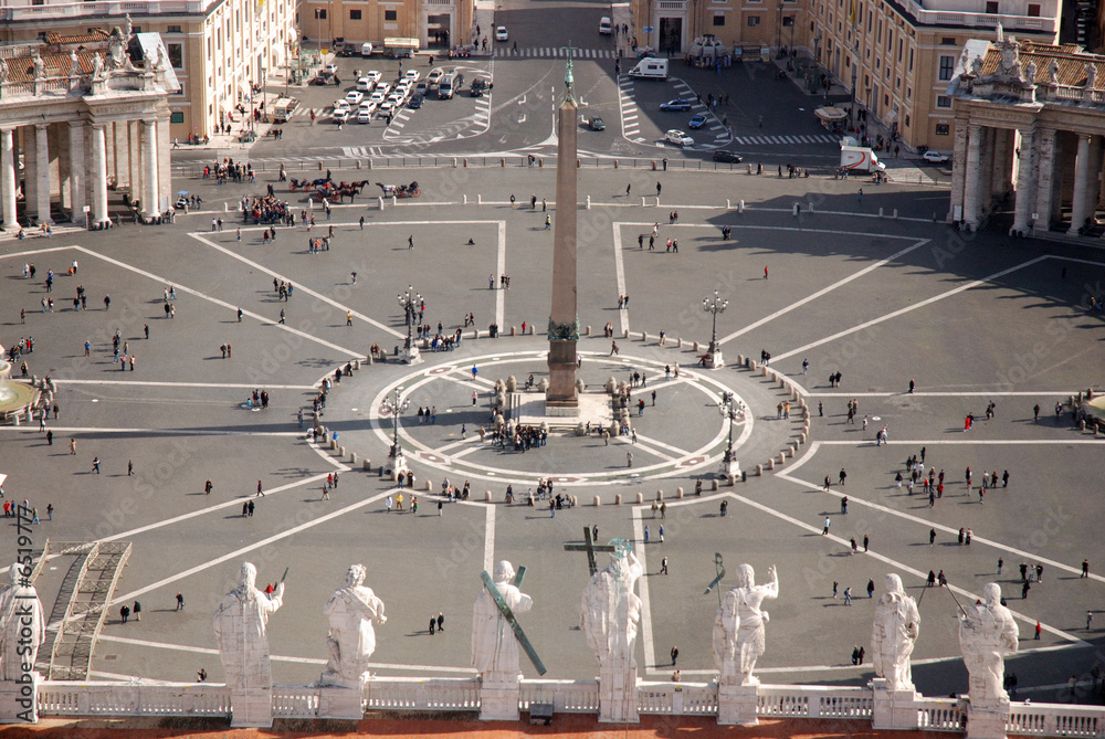 Fototapeta premium St.Peter Square, Vatican