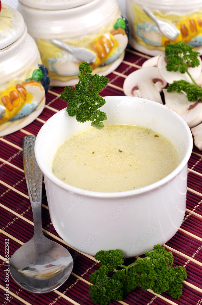 Mushroom soup Mushroom soup