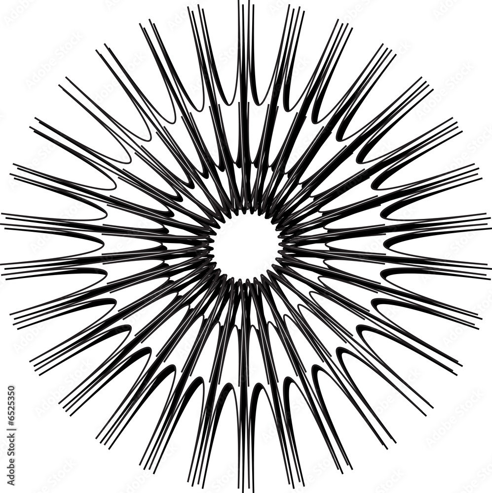 Fototapeta premium circular burst