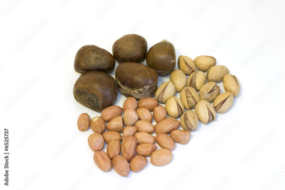 Nuts Peanuts Pistachio Chestnuts Nuts Peanuts Pistachio Chestnuts
