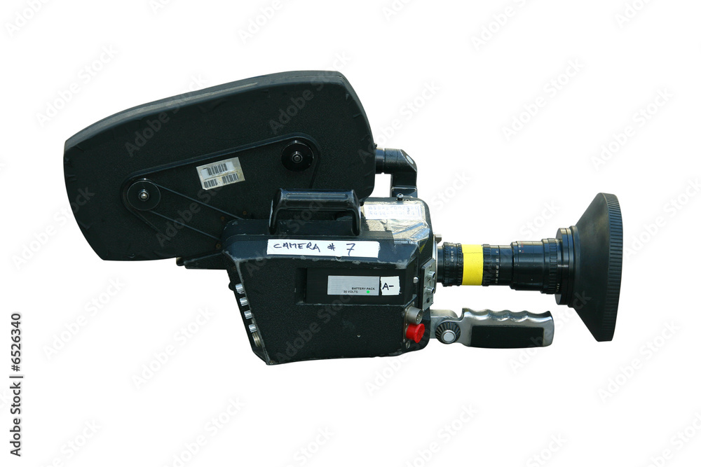 Movie camera (with clipping paths) Movie camera (with clipping paths)