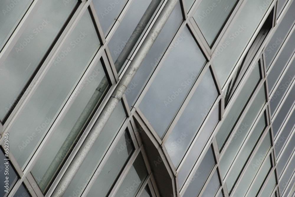 Obraz premium Glaswand