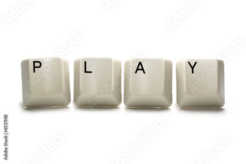 Play - computer keys