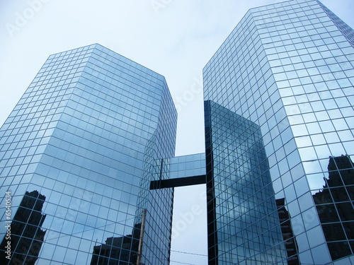 Canvas Print Glass Skyscrapers