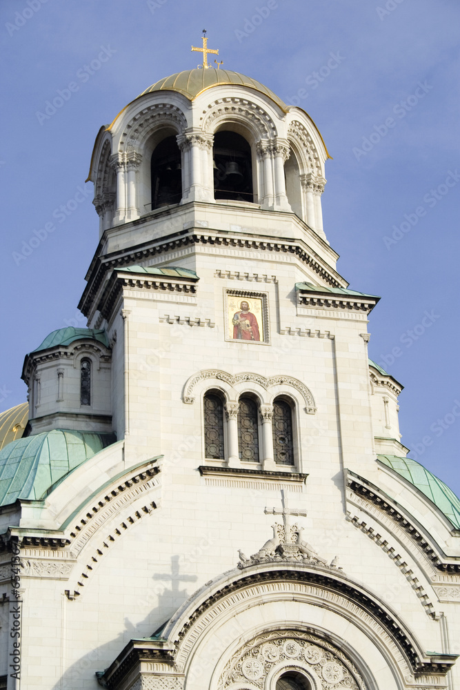 Detail of the biggest cathedral in Bulgaria