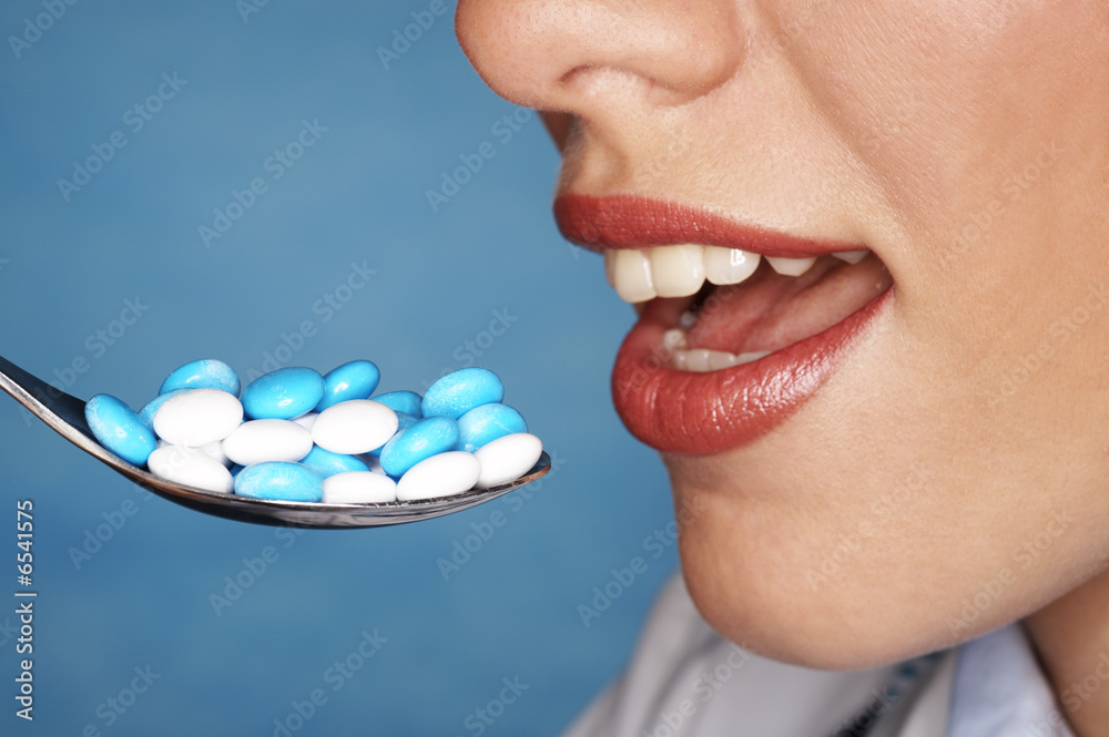 Fototapeta premium beautiful caucasian female doctor