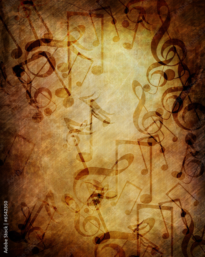 custom made wallpaper toronto digitalOld music sheet