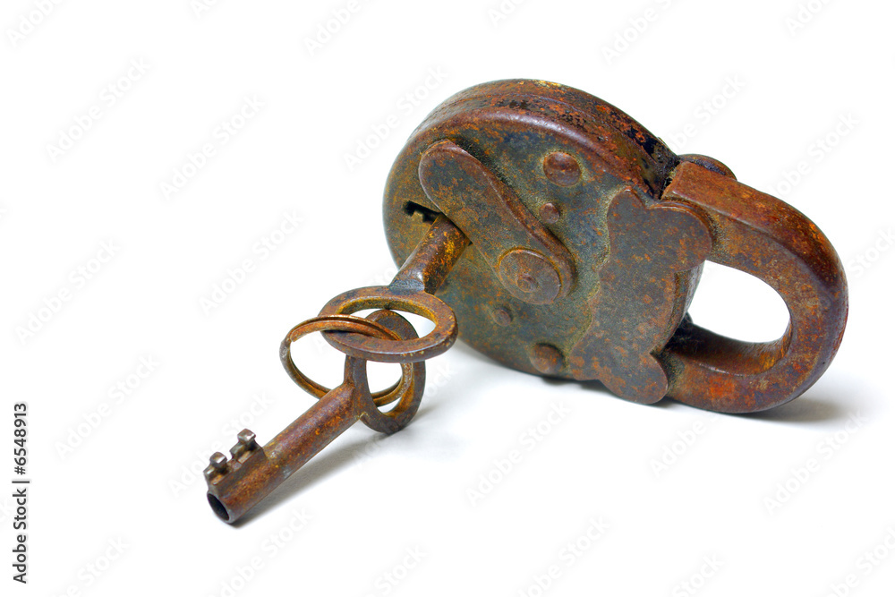 Rusty Padlock