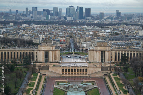 Le Trocadéro et la Défense