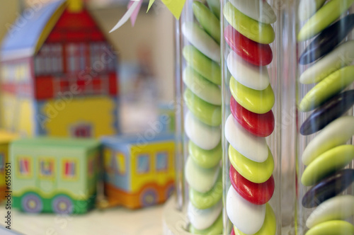 tubes de bonbons
