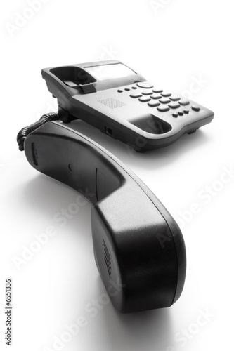 telephone with receiver