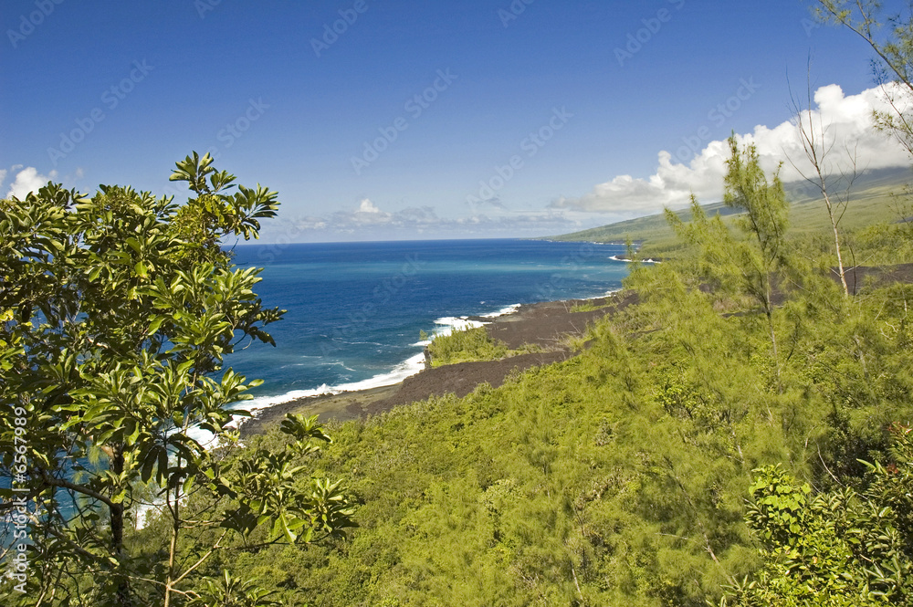 Obraz premium les pentes du grand brulé