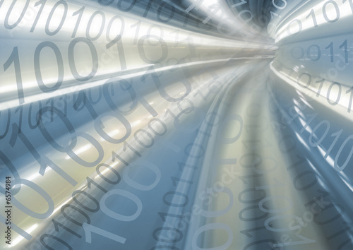 Fototapeta Naklejka Na Ścianę i Meble -  binary streams