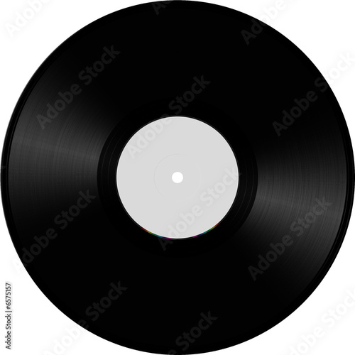 Vinyl disc illustration photo