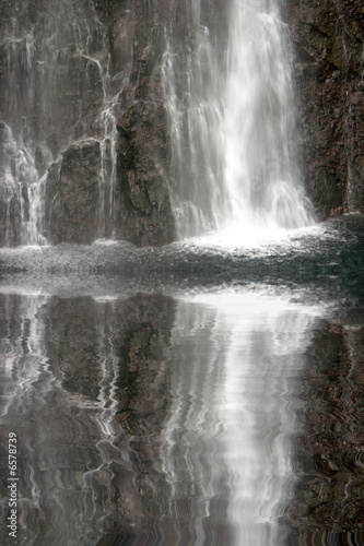 cascade à l'île de la Réunion