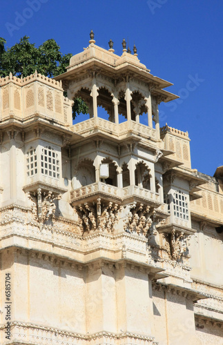 udaipur,jarokhas et corniches photo