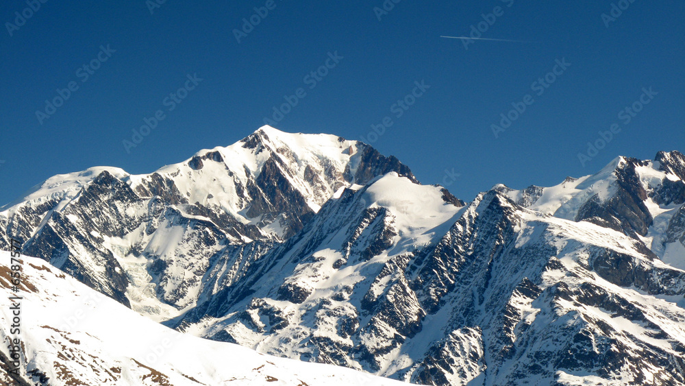 Massif du Mont Blanc, Haute Savoie, France