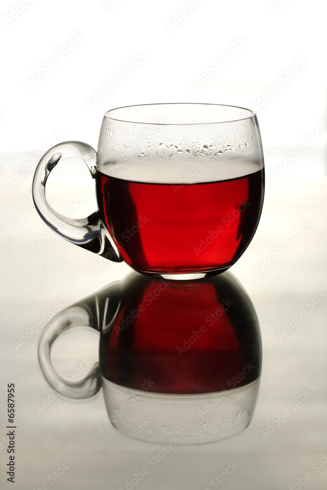 Cup of roibos fruit tea