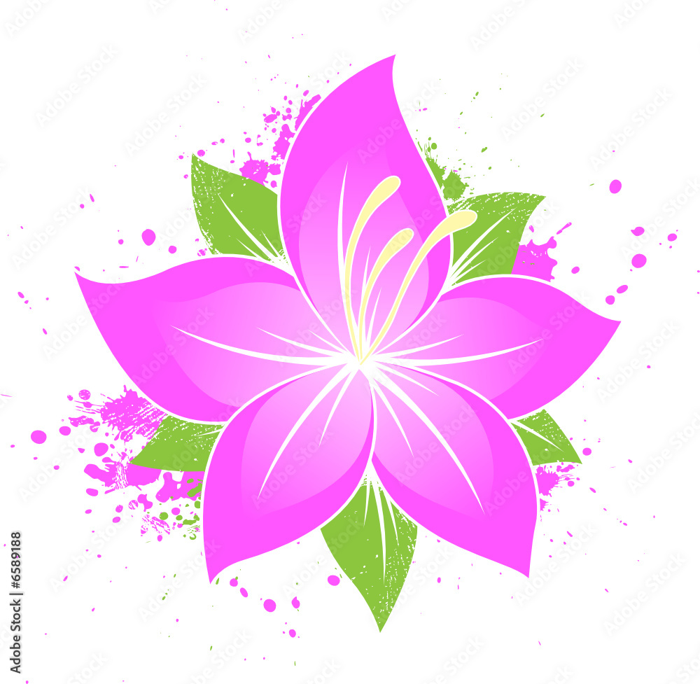 Fototapeta premium Fleur design