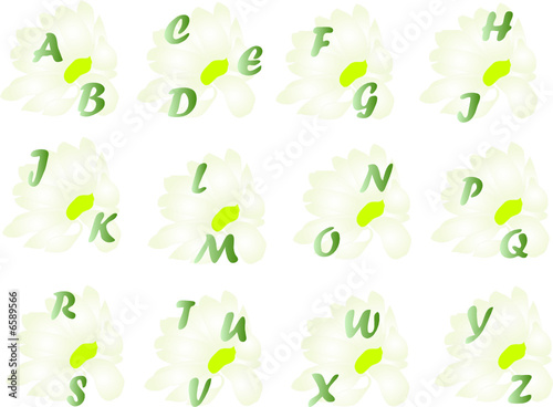 Spring alphabet