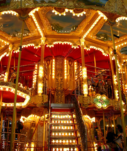 two story carousel