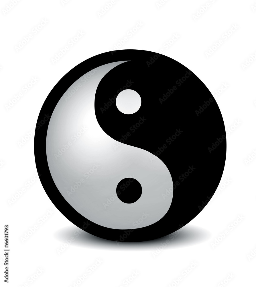 Yin Yang - silver Yin Yang - silver