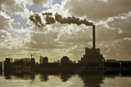  Industrial environment near Amsterdam the Netherlands © Nataraj