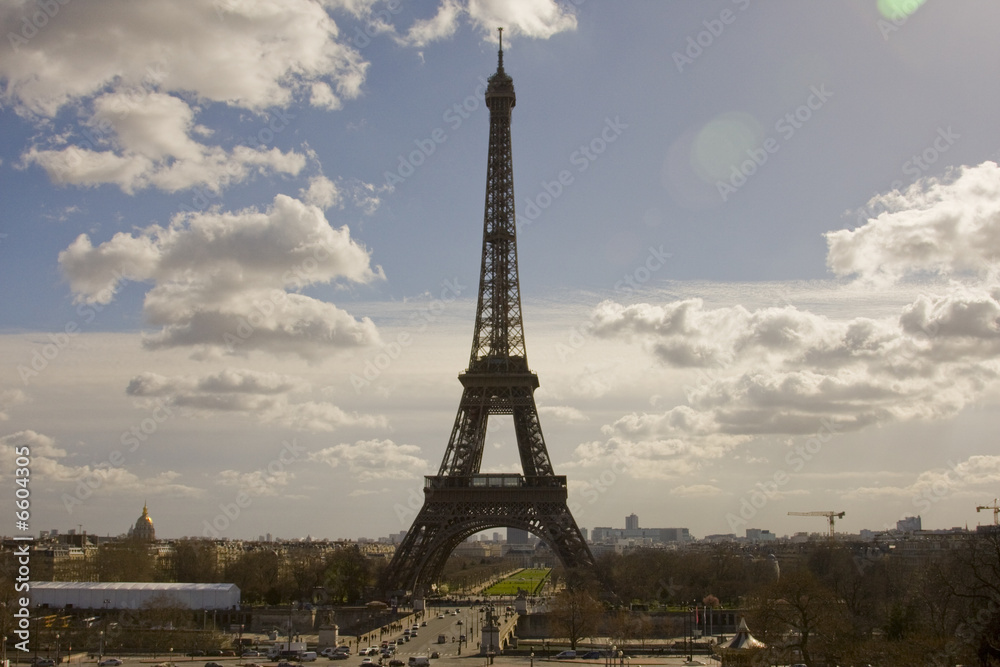 Fototapeta premium eiffel buildings