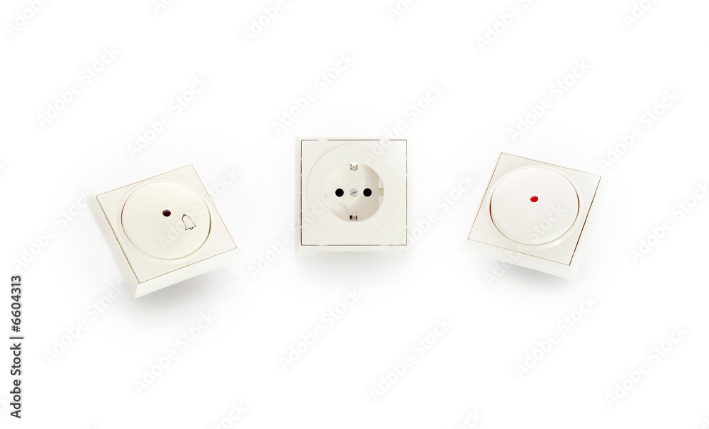 power switch, power plug, and door bell power switch, power plug, and door bell