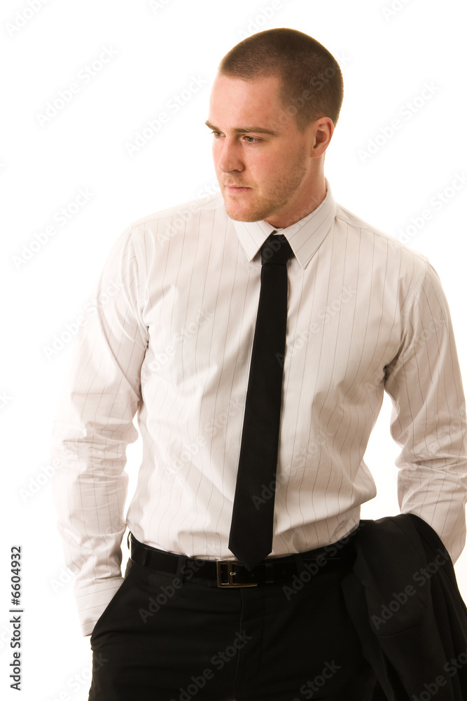 Portrait of a young businessman Portrait of a young businessman