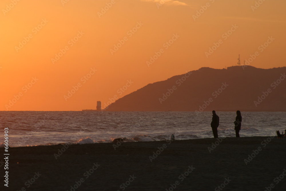Atardecer en Santander (Cantabria, España) Atardecer en Santander (Cantabria, España)
