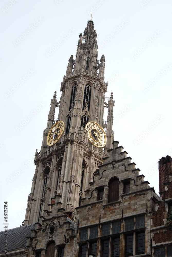 Fototapeta premium Grand place Antwerp